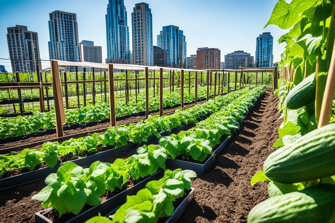 5 maneiras de cultivar pepinos em hortas urbanas